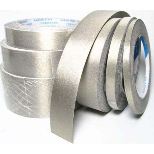 1pcs 20m Single-sided adhesive Conductive cloth tape Interference shielding isolation electromagnetic radiation protection