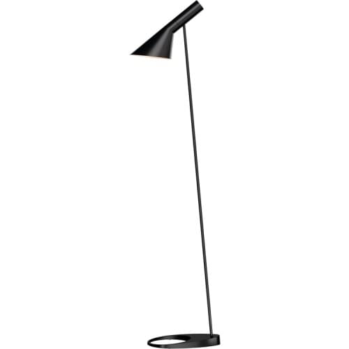 Simple floor lamp nordic style fool light E27 black shade popular design living room reading room hotel project lighting