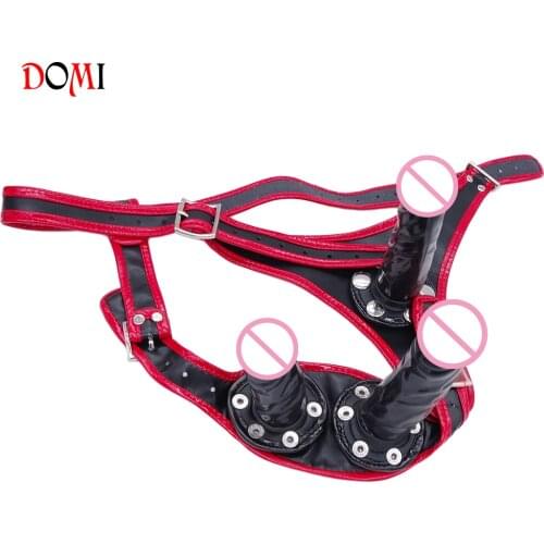 Silicone Tpe Detachable Strapon Double Dildos Woman Gay Masturbation Underpants with Small Large Dildo Lesbian Sex Toy Phallus