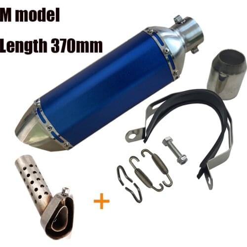 38-51mm Universal Motorcycle Exhaust Modify Motocross Exhaust Muffler ATV Dirt Pit Bike For FZ6 CBR250 CB600 MT07 R1