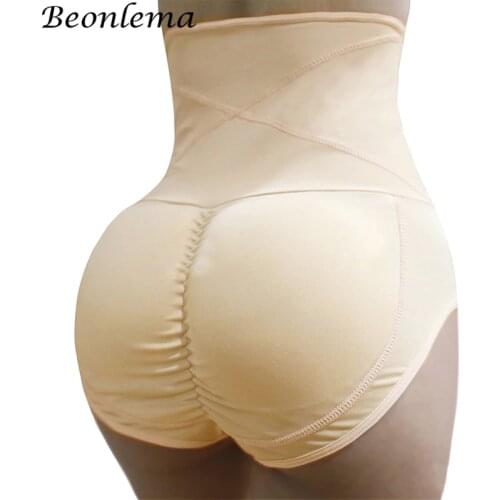 Beonlema Women Control Panties Padded Shapewear Butt Enhancer High Waist Belly Slimming Belt Body Shaper Pulling Underwear New