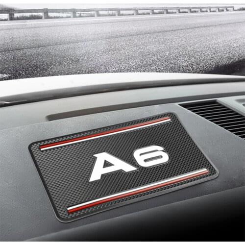 1pcs Car Anti Slip Mat Phone Holder non slip Pad Non-Slip Mat For Audi A6 c5 c6 c7 4f 4g Accessories Car Styling