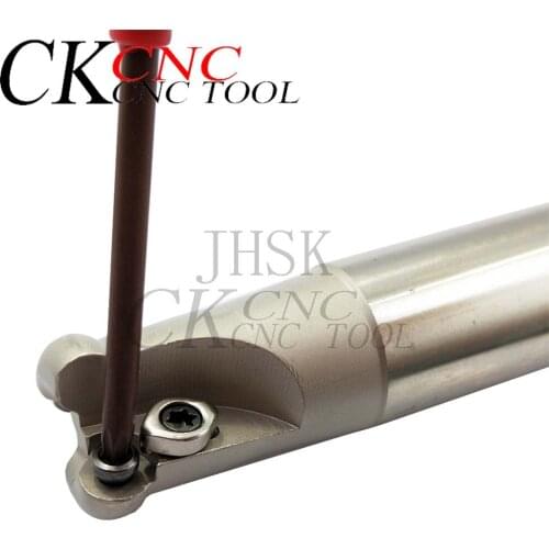 1pc EMR C24-5R25-150 EMR C24 5R 25 150mm round Milling Cutter turning tools 5R Milling tool holder for RPMT milling insert