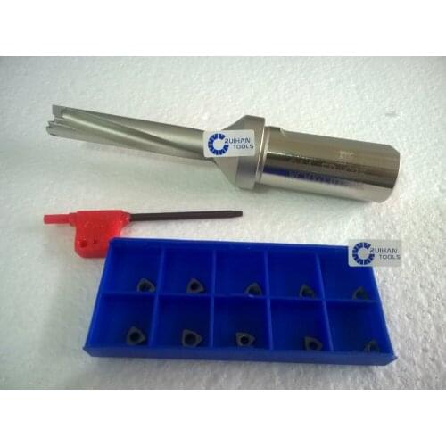 1PC WC-5D-C25-5D-D14-70A Fast drilling ,U drills with 10pcs WCMX030208