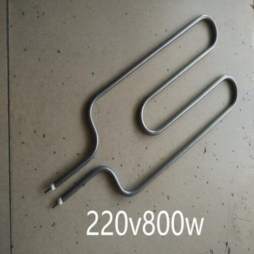 304 stainless steel heating tube 220v heater u-shaped heating element electric heating tube 800w white / green