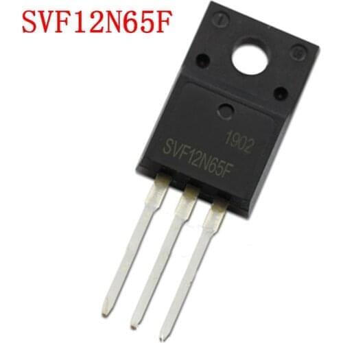 5pcs/lot SVF12N65F SVF12N65 12N65 12A 650V TO-220F new original