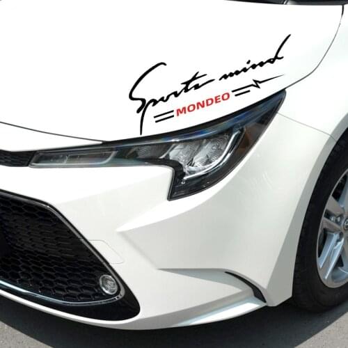 Car Racing Sports Sticker Reflective Vinyl Stickers Car-Styling for Ford mondeo 2005 2010-2019 Auto Decorate Decals accessories