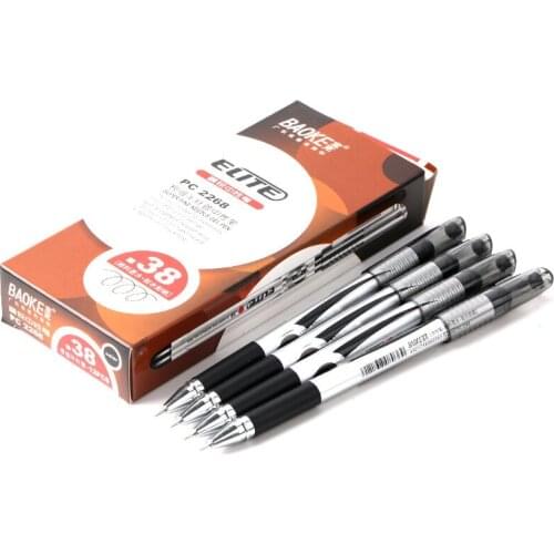 BAOKE PC2268 fine semi-needle pen 0.38mm neutral water pen student office writing pen