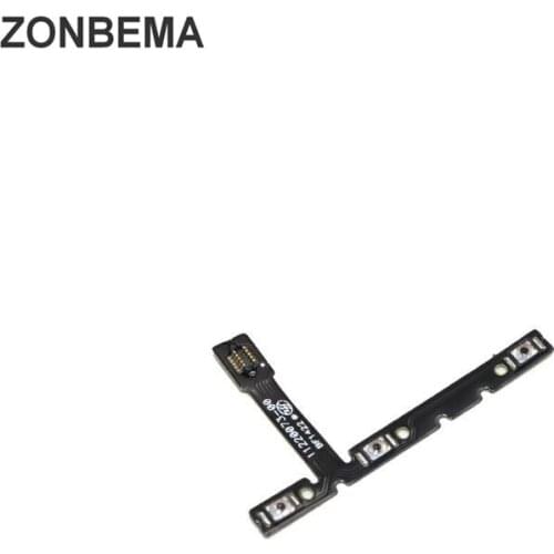 ZONBEMA Side Key Button For Nokia XL RM-1030 RM-1042 Volume Side Power Switch on off Button Key Flex Cable Replacment Parts