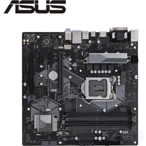 For Asus PRIME H370M-PLUS Original Used Desktop Intel H370 H370M DDR4 Motherboard LGA 1151 i7/i5/i3 USB3.0 SATA3