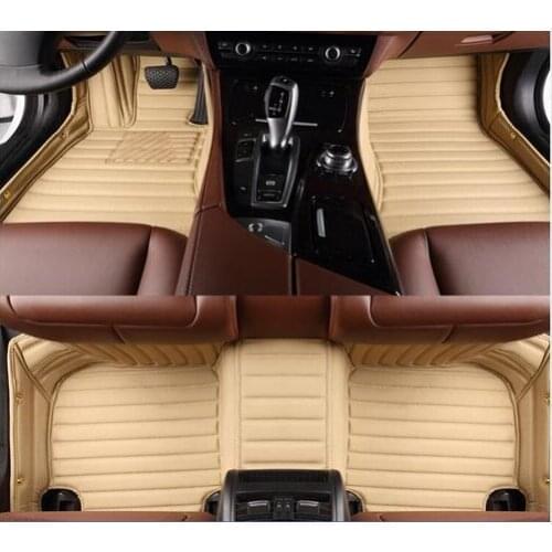 Newly! Custom special floor mats for Volkswagen Touareg 2017 non-slip waterproof carpets for Touareg 2016-2011,Free shipping