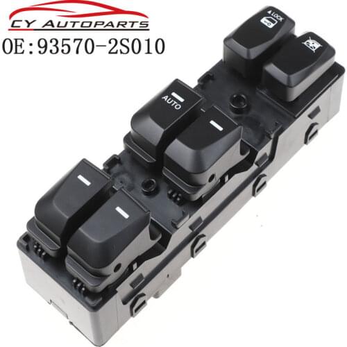 New 16 Pins Left Hand Driver Side Window Switch Control For Hyundai IX35 Tucson 2010-2015 93570-2S010 935702S010 93570-2Z000