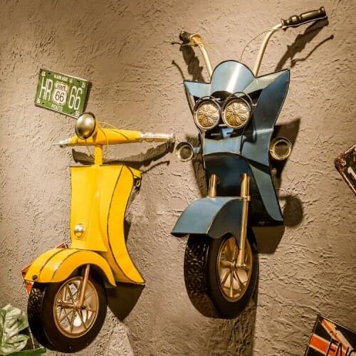 Industry Wind Wall Decoration Bar Ornament Pendant Shop Restaurant Wall Decoration Background Wall Iron Art Wall Hanging