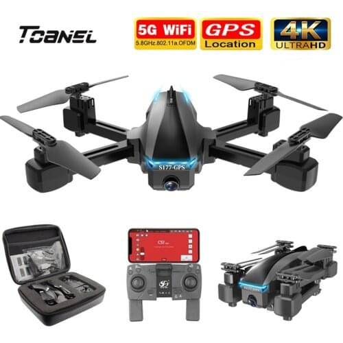 S177 Smart Follow Drone 4K Gps 5G Wifi Hd Groothoek Dual Camera Fvp Drone Vlucht 20Min Rc afstand 600M Quadcopter Vs S167 Drone