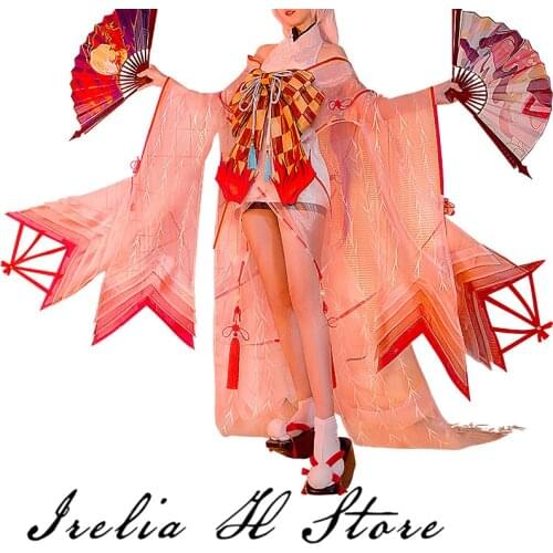 {In stokc} Shiranui Onmyoji SSR Shiranui Diver Ali Kimono Cosplay Costume New sexy Dress Halloween costume gift