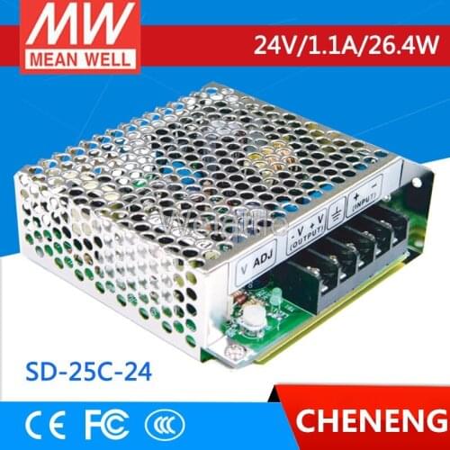 MEAN WELL original SD-25C-24 24V 1.1A meanwell SD-25 24V 26.4W Single Output DC-DC Converter