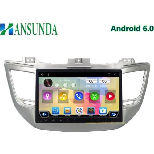 High Quality For Hyundai Tucson 2015 2016 Car DVD With 3G 4G WIFI GPS free maps 10.2 inch Capacitive touch screen HD 1024 * 600