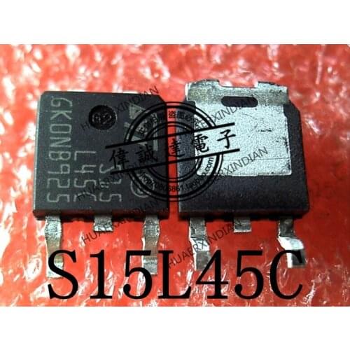 1Pieces New Original STPS15L45CB-TR Type S15L45C TO-252 In Stock Real Picture
