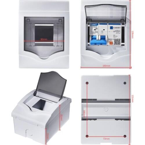 1 Pc Electric Distribution Box Home Lighting Box for 2-4/5-8/9-12 Way Circuit Breaker