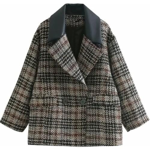 Женские пальто с воротником Aonibeier China At AliExpress