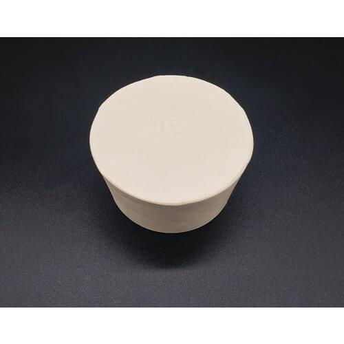 White rubber stopper,Number 15-25,Test tube stopper,Sealing plug,Flask stopper