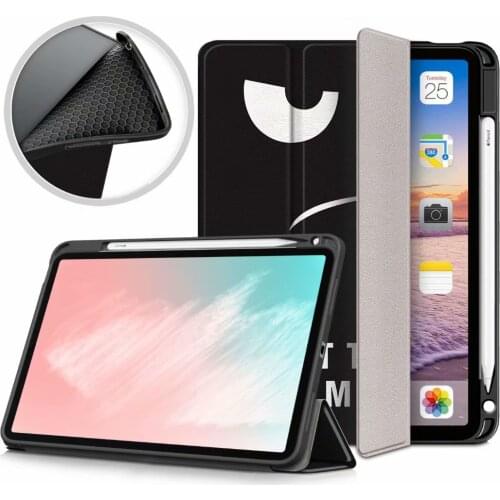 For iPad Air 3 10.5 2019 Case With Pencil Holder Stand Cover For iPad AIr 3 Pro 10.5 Shell Auto Sleep Wake+Screen Protector+pen