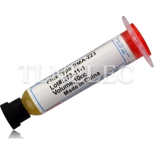RMA-223 Soldering Paste 10cc Syringe Welding Oil Soldering Flux Soldering Paste Mobile Phone Board Repair Tool