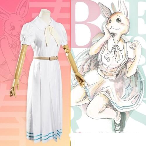 Japanese Anime BEASTARS Cosplay Costume Rhapsody Cosplay Sailors Suit Reggie Rabbit Cute Uniform Cool Suit