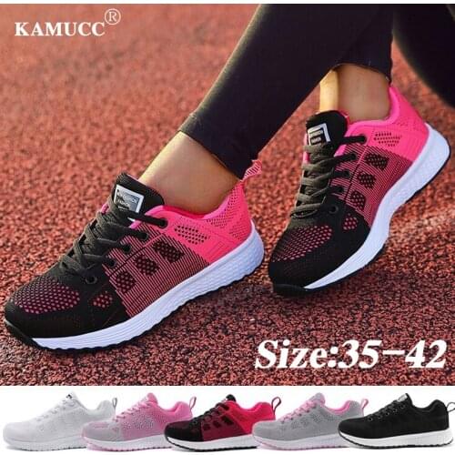 Women Casual Shoes Ladies Sport Shoes Breathable Walking Mesh Flat Shoes Woman White Sneakers Women Tenis Feminino Female Shoes