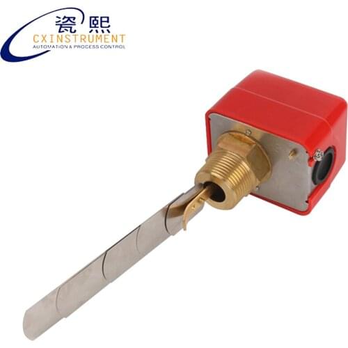 The Paddle flow switch 1/2 inch brass material 1.5Mpa Water flow switch