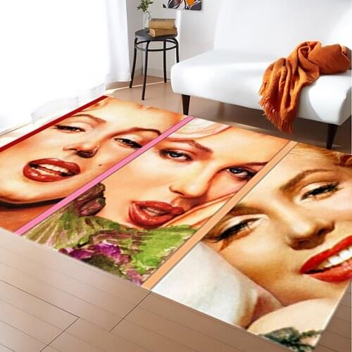 Marilyn Monroe Rug, New Fashion Rugs, 50s,60s, Living Room Rug, Modern Rug, Home Decor Rugs, Fan Rugs, 3d Print Rug, sm188