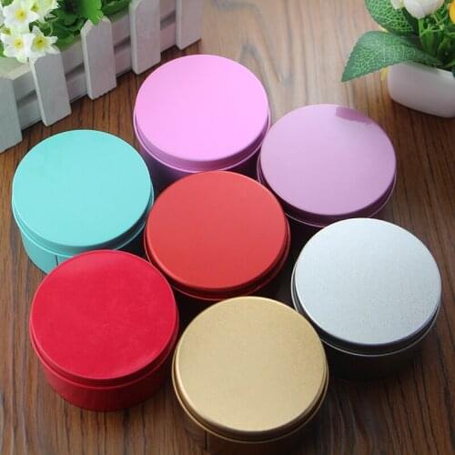 12pcs/Lot Metal Storage Box ,Tin Box,Sealed Cans For Candy Tea ,Home Organizer For Small Things ,Circle Metal Box ,organizador
