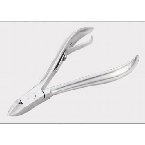 Good stainless steel nail cuticle scissors foot dead skin pliers as callus remover nail trimmer pedicure manicure nail art tools