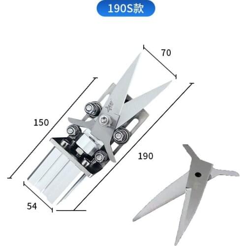 Pneumatic air nipper scissors for plastic fabric cutting, air shears nippers for Cloth fabrics