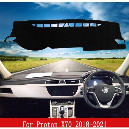 Avoid Light Dashboard Cover Car Dash Mat Pad Custom for Proton X70 Geely Boyue 2018 2019 2020 2021 Sunshade Non-slip Accessories
