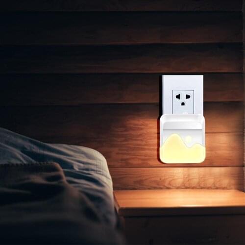 LED Energy Saving Socket Small Night Light Night Sensor Home Infant Sleep Light Dimming Bedroom Corridor Living Room Night Light