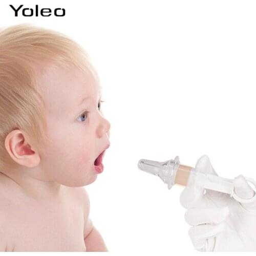 Baby Kids Smart Medicine Juice Syringe Baby Feeding Device Squeeze Medicine Dropper Dispenser Pacifier Feeding Utensils