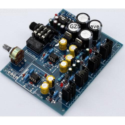 Free ship Amplifier Board HiFi AMP BD139 BD140 NE5532 for Audio DIY E3