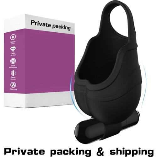 Penis Vibrating Testis Massager Waterproof Male Cock with Ball Bag Scrotum Testicle Stimulator Vigina Balls Sex Toy Private