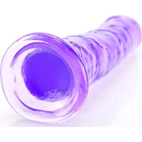 Smooth Jelly Dildo Anal Big Realistic Penis Dildos Orgasm Vaginal Massage Clitoris Masturbator Butt Plug Suction Cup Sex Toys