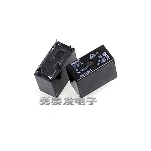 HOT NEW relay G5SB-14-5VDC G5SB-14 5VDC G5SB14 DC5V 5VDC 5V 5A 250VAC DIP5 20PCS/LOT
