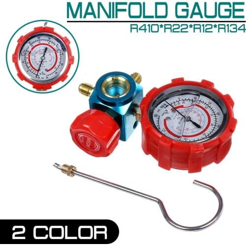 Meter Manifold Digital Pressure Gauge Air Conditioner Refrigerant 410*R22*R12*R134 Refrigerant Filling Device