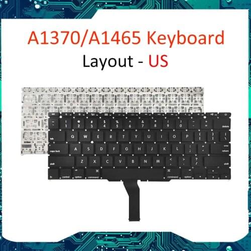 US keyboard for Macbook Air 11" A1370 A1465 2011 2012 2013 MC969 MD223 MD712 MD711 keyboard with keyboard screws Brand New