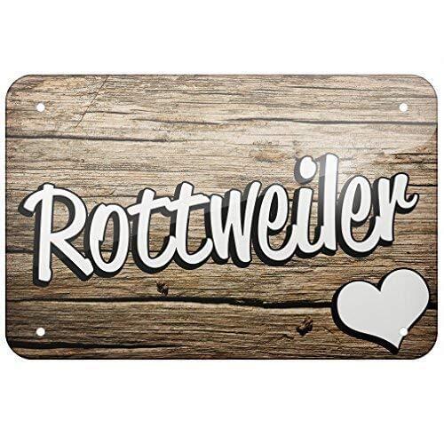 Metal Sign Rottweiler, Dog Breed Germany Tin Signs Wall Decor