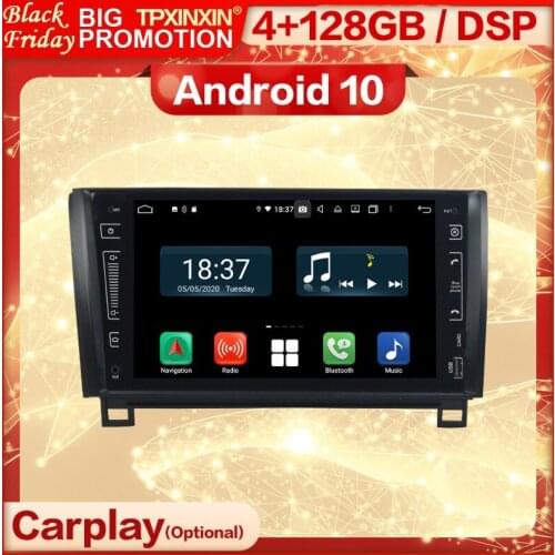 Carplay 2 Din Android Screen Multimedia Stereo Receiver For Toyota Sequoia Tunda 2012 2013 BT Radio Audio Video Player Head Unit
