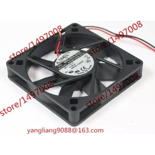 ADDA AD0812LB-D70 DC 12V 0.09A 80x80x15mm Server Cooling Fan