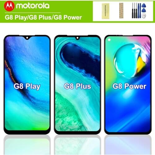 Original Display For Moto g8 play G8 plus G8 Power LCD Display Touch Screen XT2019 Digiziter Assembly For Motorola G8Play G8plus