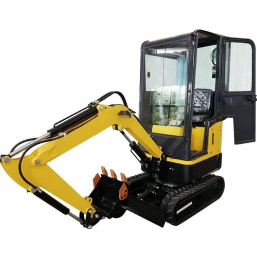 Heated Cabine Mini Excavator 1ton CE EPA EURO 5 Approved