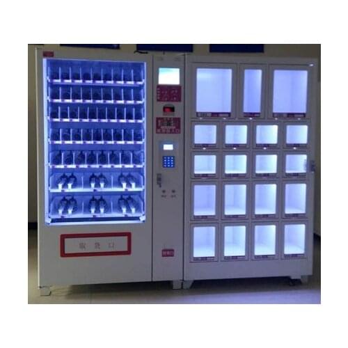 Touch food cosmetics cigarettes MDB Protocol Bill Acceptor Coin Dispenser smart card payment self service vending kiosk machine