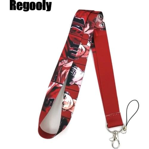SLAM DUNK Lanyard Keys Phone Holder Funny Neck Strap With Keyring ID Card DIY Animal webbings ribbons Hang Rope